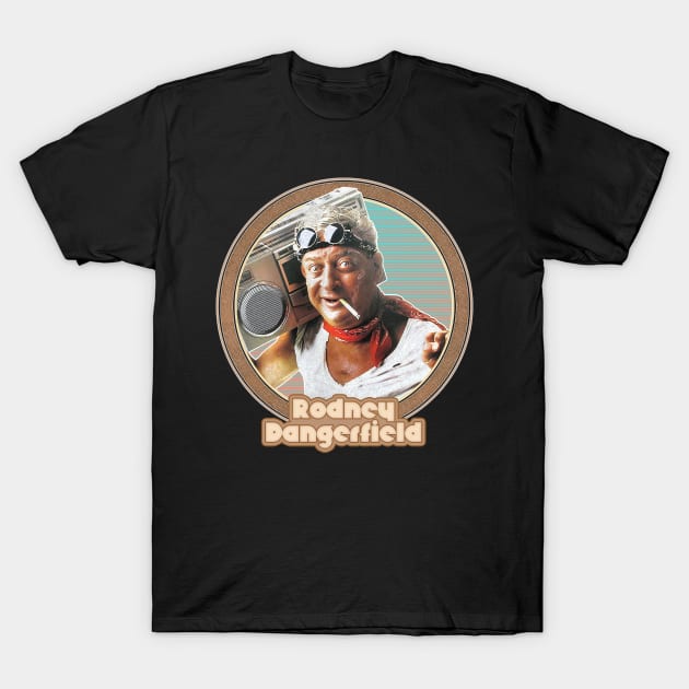 Rodney Dangerfield // Retro Style Fan Art Design T-Shirt by DankFutura